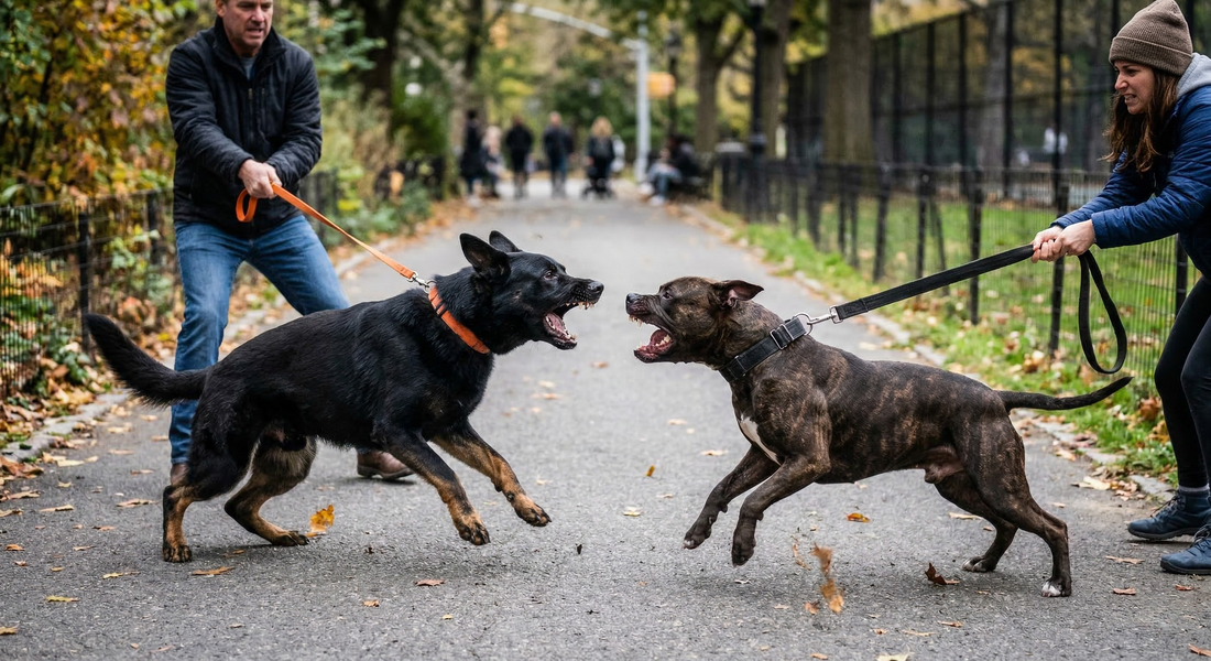 How to Protect Your Dog from Aggressive Dogs on Walks  (Complete Safety Guide)