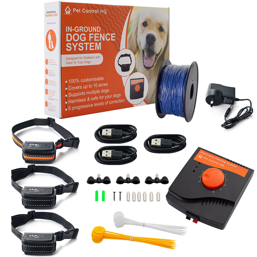 Waterproof Rechargeable Electric Dog Fence Regular Wire