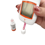 control solution for calibration of glucose monitor and strips