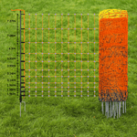 50m Soft Electric Netting Fence for Poultry, Possums, Rabbits, Orchards - 1.2m High