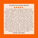 blood glucose meter monitor dog cat diabetes