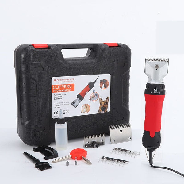 new 380w electric horse shears clippers grooming trimming