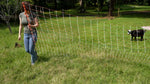 complete solar electric fence solution energiser netting fence kit