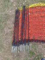 50m Soft Electric Netting Fence for Poultry, Possums, Rabbits, Orchards - 1.2m High