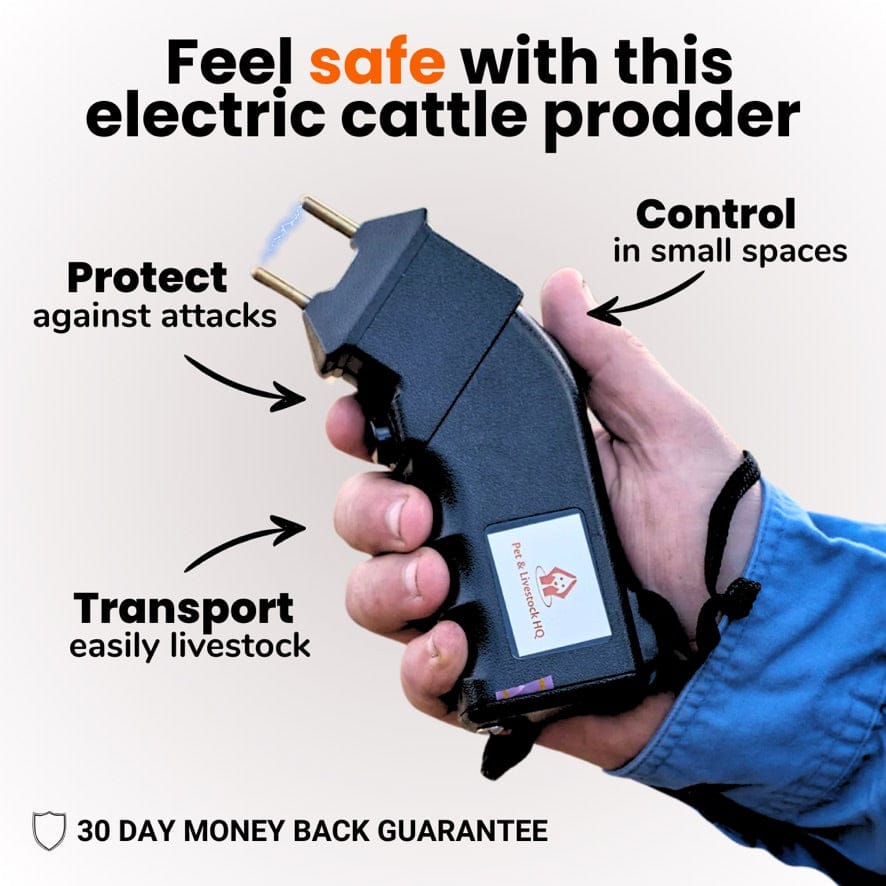 Prodder 4000V Handheld Battery Electric Cattle Prodder | Pet Control HQ