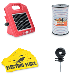 ultimate solar electric fence charger starter pack