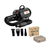 Professional Horse Grooming Dryer Kit - 2800W High-Velocity Equine Blow Dryer for Shedding with Neem Oil Shampoo