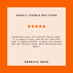 Polytape Electric Fence Wire - 500m, 20mm