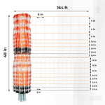 complete solar electric fence solution energiser netting fence kit