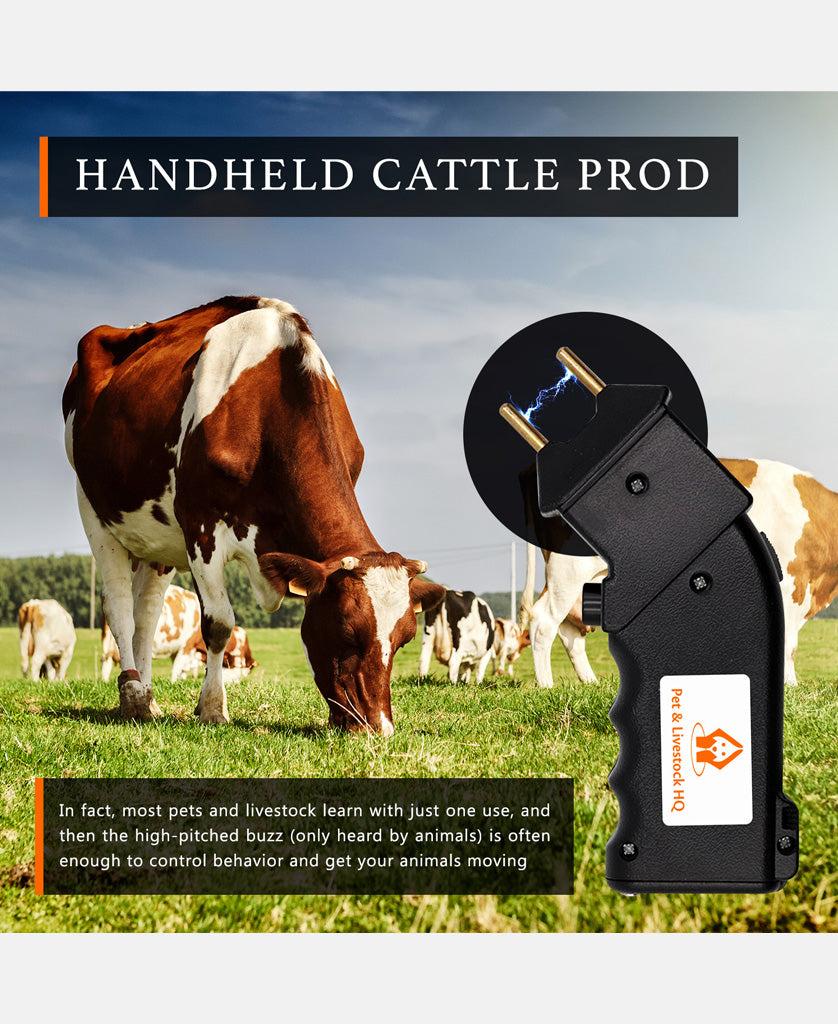 Prodder 4000V Handheld Battery Electric Cattle Prodder | Pet Control HQ