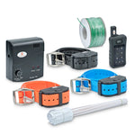 combo electric dog fence remote training collar
